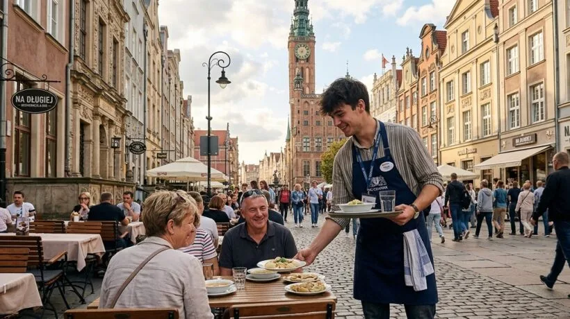 Pracujący student podczas pracy wakacyjnej w Gdańsku i Trójmieście – oferty i zarobki 2026
